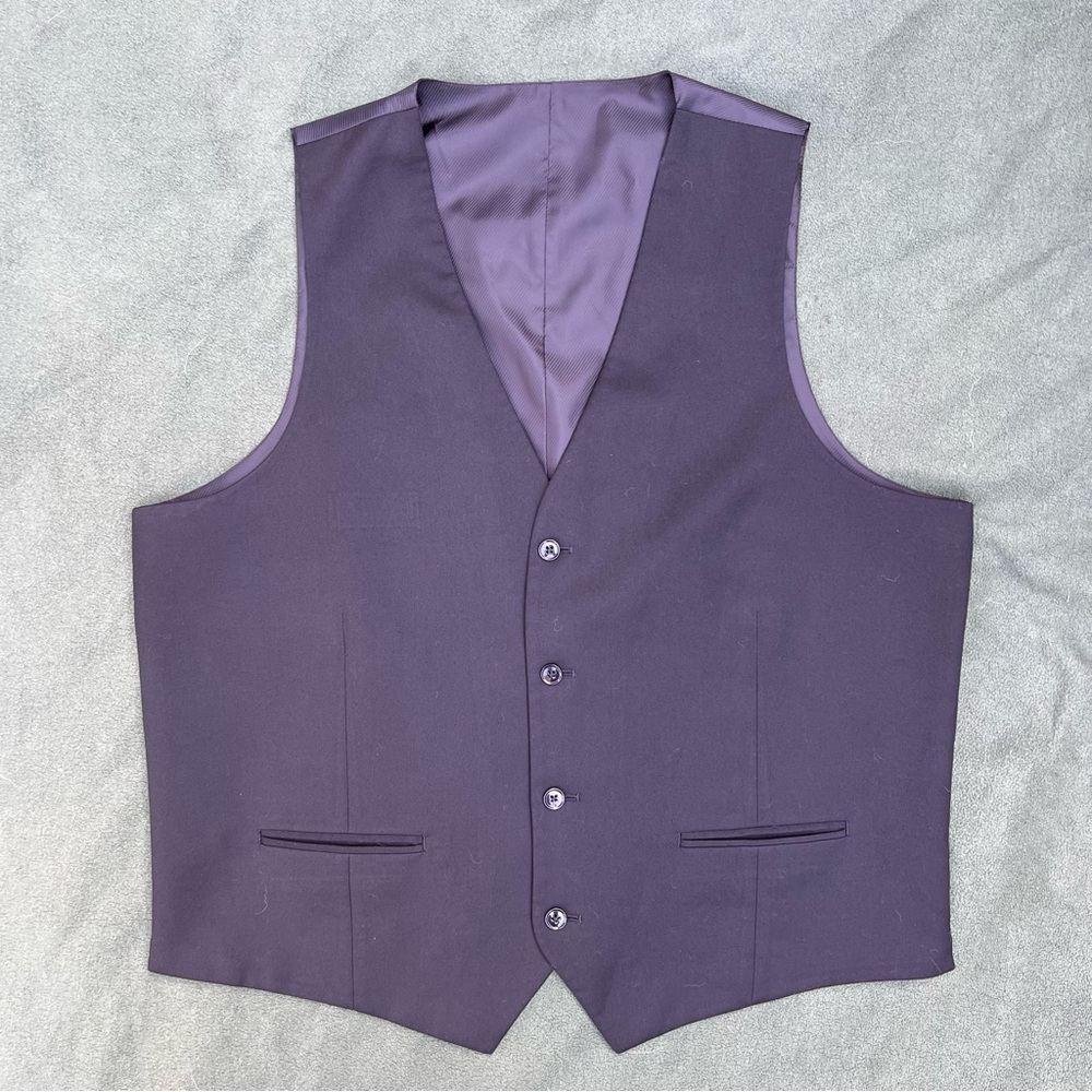 Men’s Black Suit Vest Slim Fit